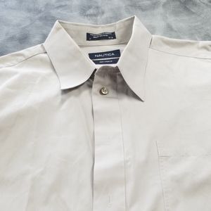 Mens nautica dress shirt